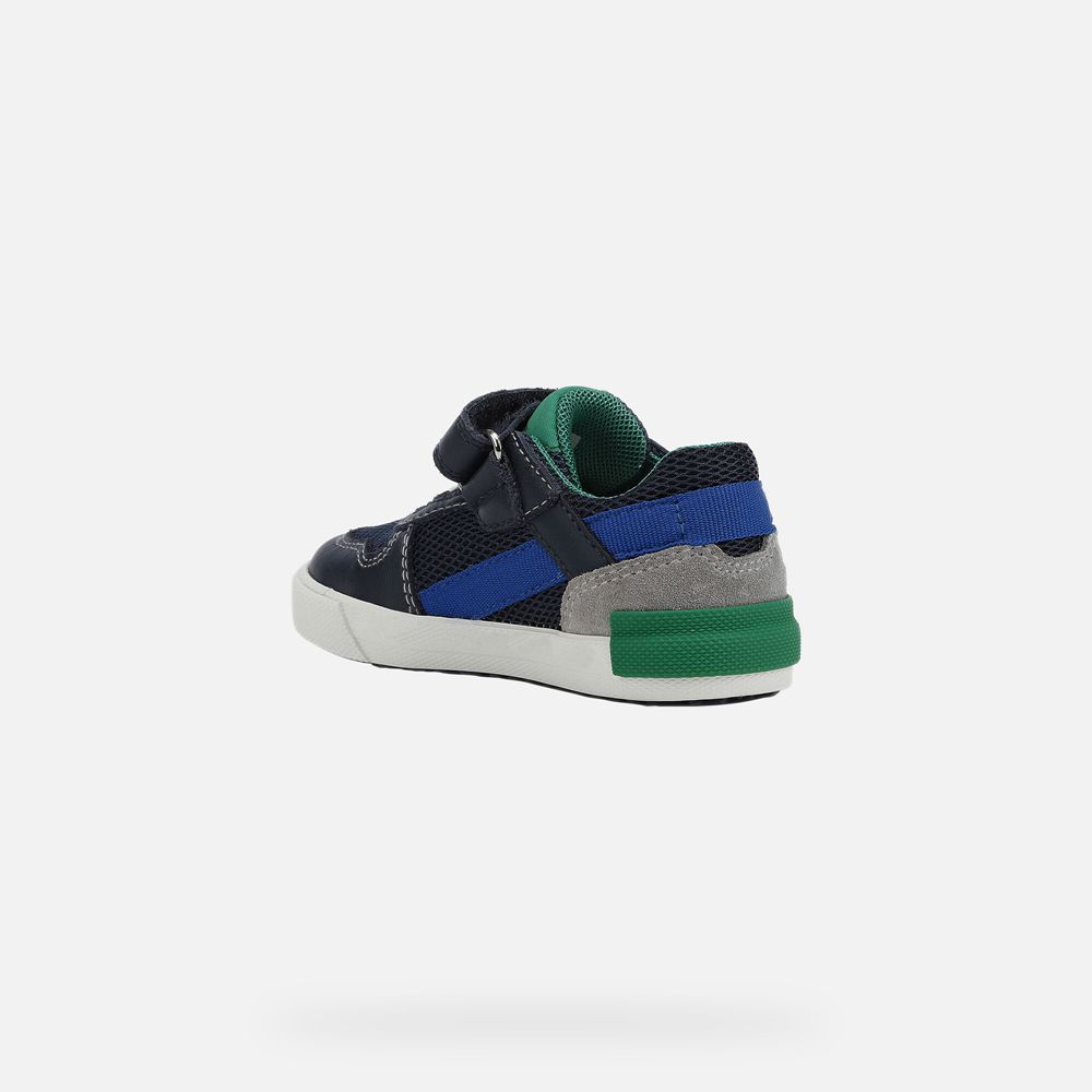 Geox Bebek Spor Ayakkabı Lacivert - Kilwi Boy - HAZ-814327